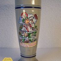 Massiver Steingut-Bier-Becher 0,5 L von Gerzit