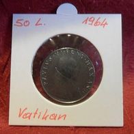 Vatikan 1964 50 Lire