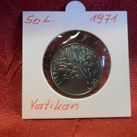 Vatikan 1971 50 Lire