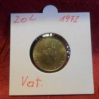 Vatikan 1972 20 Lire