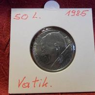 Vatikan 1985 50 Lire