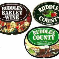 ALT ! Bieretiketten Brauerei Ruddle & Co. Abingdon und Langham England Großbritannien