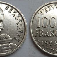 Frankreich 100 Francs 1955 (B) ## Kof7