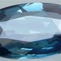 Blauer Echter Saphir Oval faccetiert