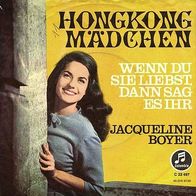 7"BOYER, Jaqueline · Hongkong-Mädchen (RAR 1965)