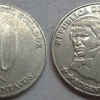 Ecuador 10 Centavos 2000 ## Li11