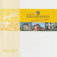 006 Stadt Korschenbroich…hierlässt’s sich leben! 21 cm x 21 cm