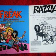 Freak Brothers, .. Buch vom Volksverlag 1982, mit dem Beilagespiel, sehr gut !!