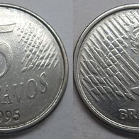 Brasilien 5 Centavos 1995 ## Li10