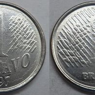 Brasilien 1 Centavo 1997 ## C6