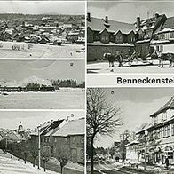 38877 Oberharz am Brocken - Benneckenstein 5 Ansichten 1984