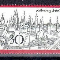 Bund 1969 Mi. 603 * * Rothenburg ob der Tauber Postfrisch (5046)