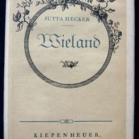 Buch Jutta Hecker "Wieland" (gebunden)