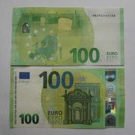 1 Geldschein 100 Euro Draghi 2019 kassenfrisch