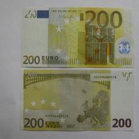 1 Geldschein 200 Euro Draghi 2002 kassenfrisch