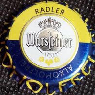 Warsteiner Radler Alkoholfrei Bier Brauerei Kronkorken mit Randtext neu in unbenutzt