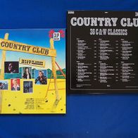 Country Club - 36 C&W Classics, 3 LP-Box - Bellaphon 1985 * **