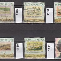 Australien Mi. Nr. 1106 + 1107 + 1108 + 1109 + 1110 + 1111 - 200 J. Kolonisation o <