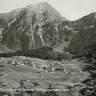 A 6622 Berwang mit Thaneller Panorama 1971