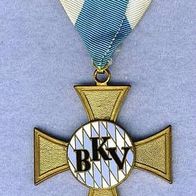 BKV Bayrischer Krieger Verband 1956 Orden Auszeichnung emailliert :