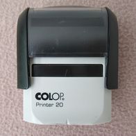 Stempel Selbstfärber COLOP Printer 20 schwarz individual für eigene Textplatten