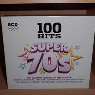 5 CD - 100 Hits - Super 70s (George McCrae / Blondie / Mud / Jethro Tull) - 2011