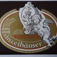 Bier-Etikett- Weizen, Familienbrauerei Distelhäuser, TBB, Baden-Württemberg