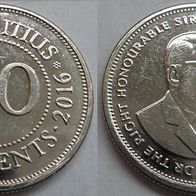 Mauritius 20 Cents 2016 ## A3