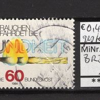 BRD / Bund 1984 Anti-Raucher-Kampagne MiNr. 1232 gestempelt