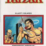 Tarzan Sonntagsseiten Jahrgang HC 1961 Verlag Hethke