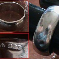 Breiter 925 Silber Ring von Osh (Ø ca.20 mm.)