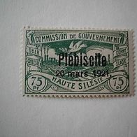 Oberschlesien Nr 38* ungebraucht geprüft