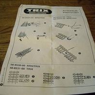 Nummer 2: Gebrauchsanweisung TRIX Modellbahn Anschlußklemmen
