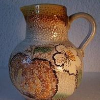 Keramik Kanne mit Apfeldekor, W. - Germany 60ger Jahre * *