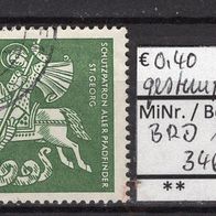 BRD / Bund 1961 50 Jahre Pfadfinder in Deutschland MiNr. 346 gestempelt -1-