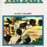Tarzan Sonntagsseiten Jahrgang HC 1960 Verlag Hethke