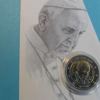 Vatikan 2015 2 Euro aus KMS