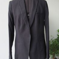 NEU Damen Blazer "Mango" Suit Gr. 40 dunkelblau Nadelstreifen Jacke Kostüm
