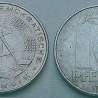 DDR 10 Pfennig 1980 "A" ## Le5