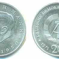 DDR Münze 20 Mark 1971, " Heinrich MANN, "