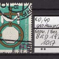 BRD / Bund 1979 Heiligtumsfahrt Aachen MiNr. 1017 gestempelt -2-
