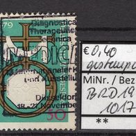 BRD / Bund 1979 Heiligtumsfahrt Aachen MiNr. 1017 gestempelt -4-