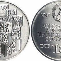 DDR 10 Mark 1989 "40 Jahre DDR " f. stgl.