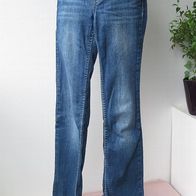 NEU: Damen Stretch Jeans "Esprit" W26 L34 Tube Damen Hose blau Denim Bootcut