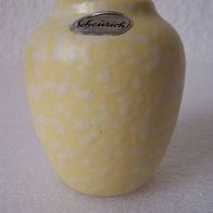 Gelbe Keramik-Vase, Scheurich / Foreign 60ger Jahre