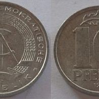 DDR 10 Pfennig 1965 "A" ## Kof6