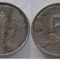 DDR 5 Pfennig 1950 "A" ## Kof8