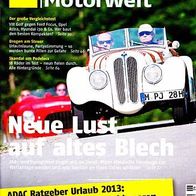 ADAC Motorwelt 6/2013: Vergleichstest Golf, Focus, Astra, Hyundai i30, ...