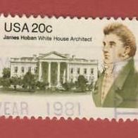 USA 1981 Todestag von James Hoban Mi.1510 gest.