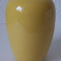 Gelbe Keramik-Vase, Scheurich 50ger Jahre * * *